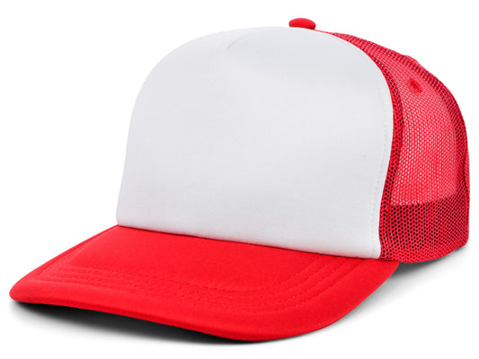 Crowns by Lids Screen Foam Trucker - White/Red