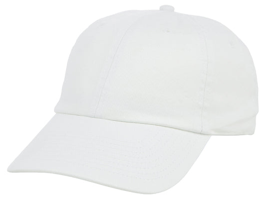 Crowns by Lids Baseline Dad Cap - White