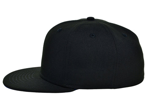 Crowns by Lids Full Court Fitted UV Cap - Black/Royal Blue