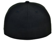 Crowns by Lids Full Court Fitted UV Cap - Black/Royal Blue