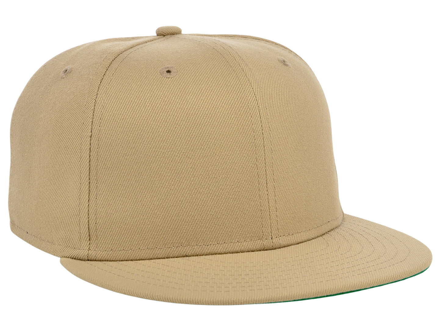 Crowns by Lids Full Court Fitted UV Cap - Khaki/Geen