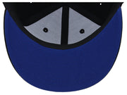 Crowns by Lids Dime Snapback UV Cap - Black/Royal Blue