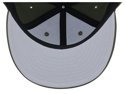 Crowns by Lids Dime Snapback Cap - Olive