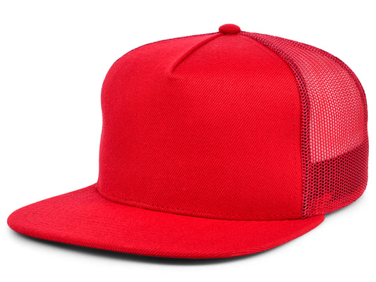 Crowns by Lids Essential 5-Panel Trucker - Red