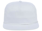 Crowns by Lids Fairway Golfer Cap - White
