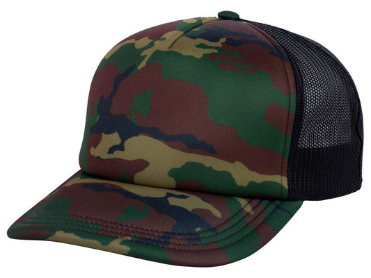 Crowns by Lids Screen Foam Trucker Cap - Camo