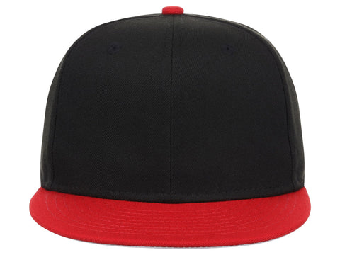 Crowns By Lids Full Court Fitted Cap - Black/Red