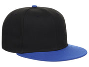 Crowns By Lids Full Court Fitted Cap - Black/Royal Blue