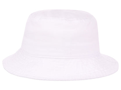 Crowns By Lids Swish Bucket Hat - White