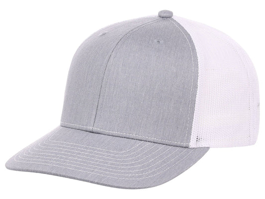 Crowns By Lids Slam Dunk Trucker Cap - Heather Gray/White